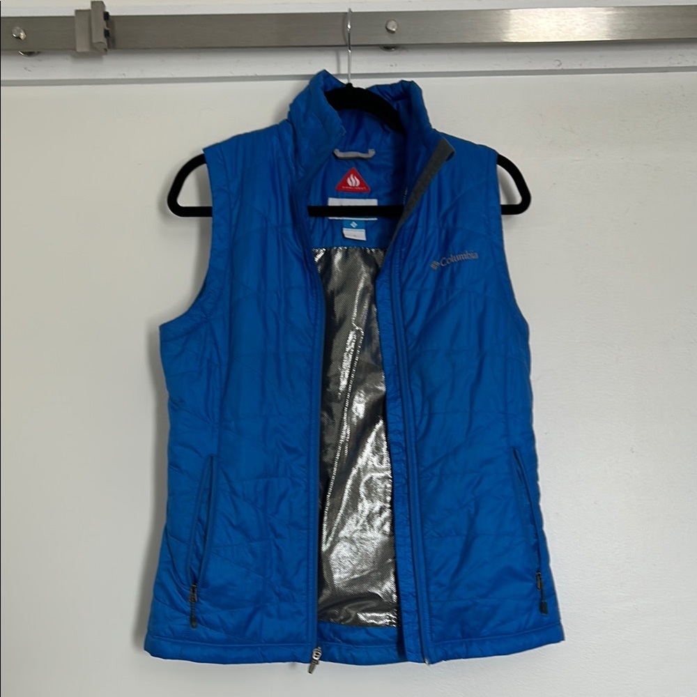Columbia Blue Omni Heat Vest